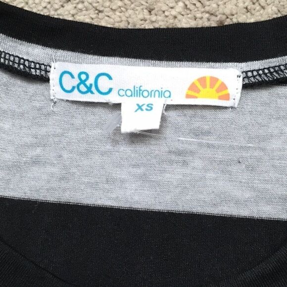 C&C California rugby stripe dress. New - Picture 7 of 7